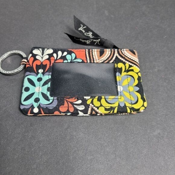 Vera Bradley Wallet with Key Chain, License & Credit Card Holder - Picture 2 of 3